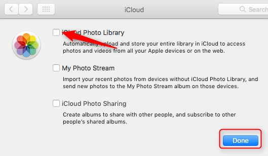 Create new photo library mac